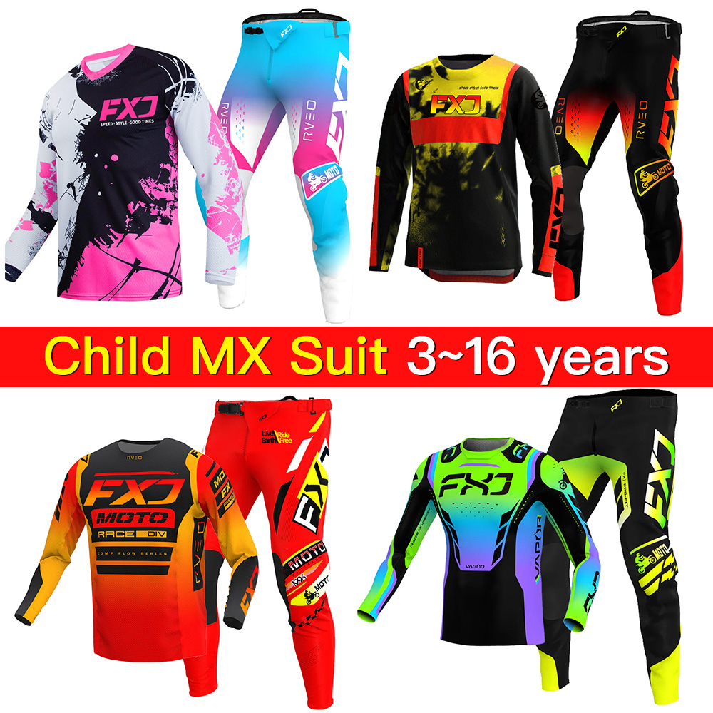 Mountain Biking Games - Motocross-Ausrüstungsset für Kinder 20 22 24