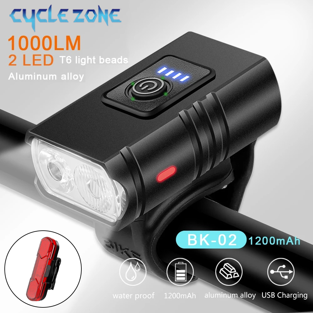 2 LED-Fahrrad-Vorderlichter 10 – Mountain Biking Zone 2 Bewertung und Preis